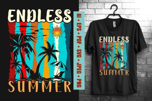 Endless Summer T-Shirt Design