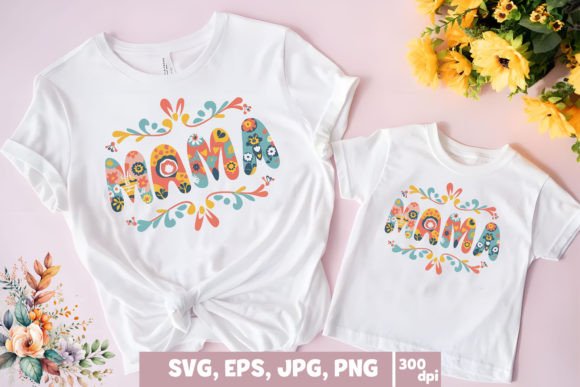 Groovy Mama Flower T-Shirt Design Review