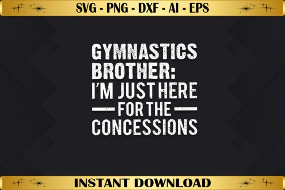 Gymnastics Brother Embroidery Design