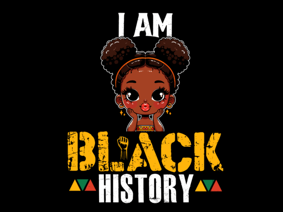 I m Black History Kid Vector T-Shirt