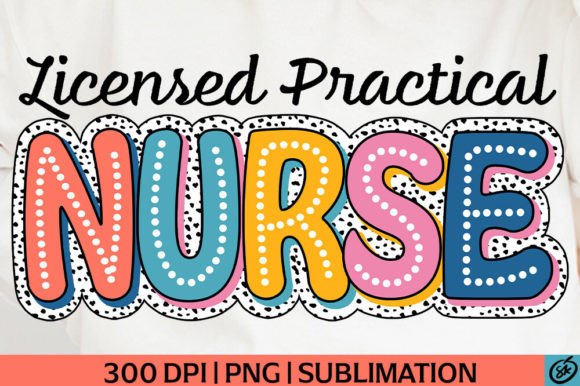 Licensed Practical Nurse PNG Sublimation