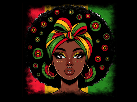 Melanin Black Girl Magic Juneteenth