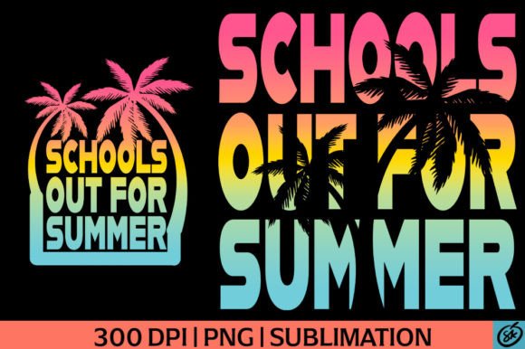 Schools Out for Summer PNG