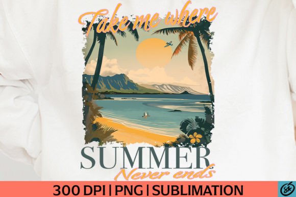 Take Me Where Summer Never Ends PNG