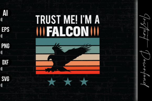 Trust Me I'm a Falcon - Vintage